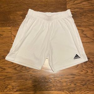 White Adidas Sports Shorts
